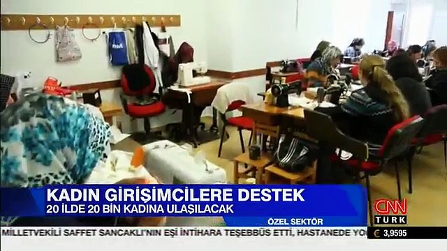 Hasan Suel Kadın Girişimcilere Destek CNN 15 Ocak 2017