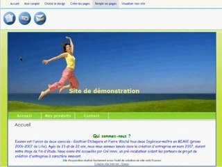 Création d'un site internet en 4 minutes !