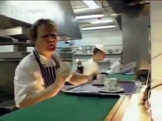 Gordon Ramsay in 1998 kicking off