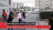 Bayrampaşa’da şüpheli araç alarmı