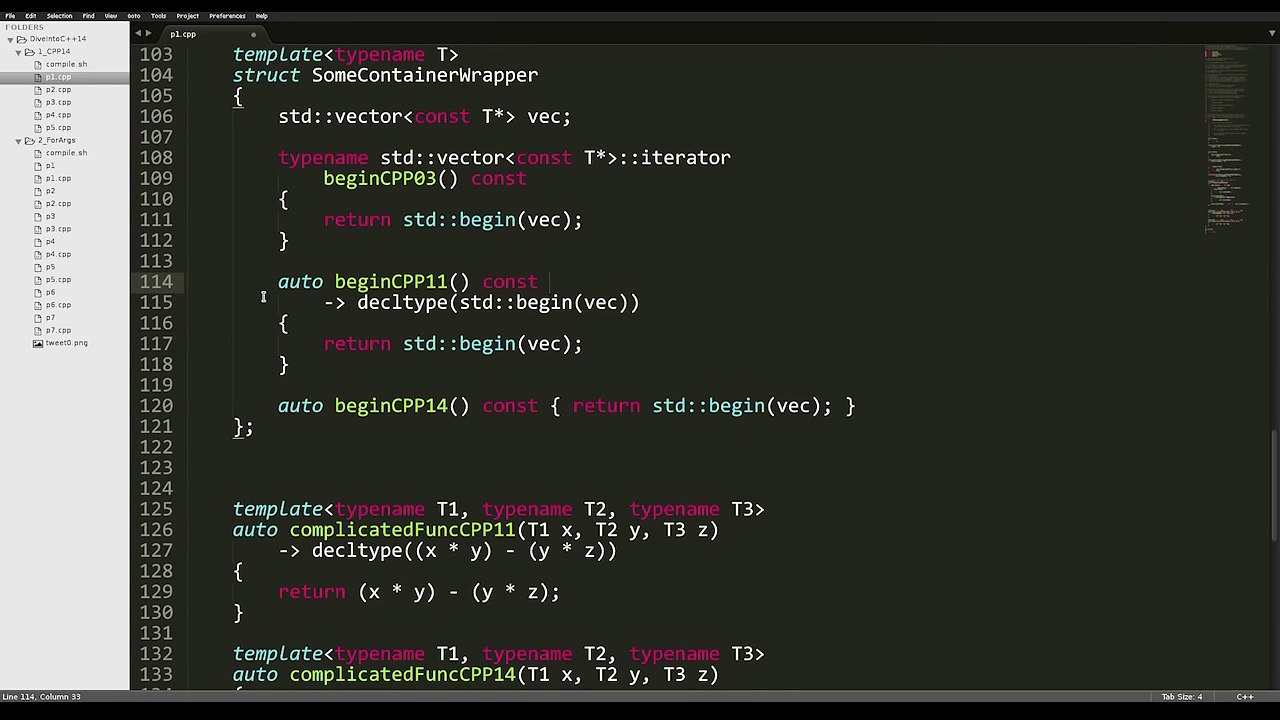 Dive into C++14 - [1] - Introduction to C++14 core language features