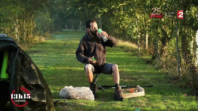 13h15 . Le guide-nature Vianney traverse la France à pied en autonomie, se lave à sec... et ne sent pas mauvais !