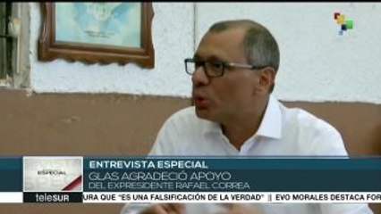 Vicepdte. Glas denuncia presión mediática para mantenerlo detenido