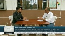 Glas expresa desacuerdo con políticas implementadas por Lenín Moreno