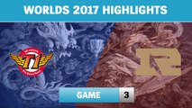 Highlights: SKT vs RNG Game 3 - Worlds 2017 Semifinals