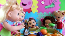 Minhas Baby Alive se arrumam para Festa de Natal - Qual ficou mais bonita?