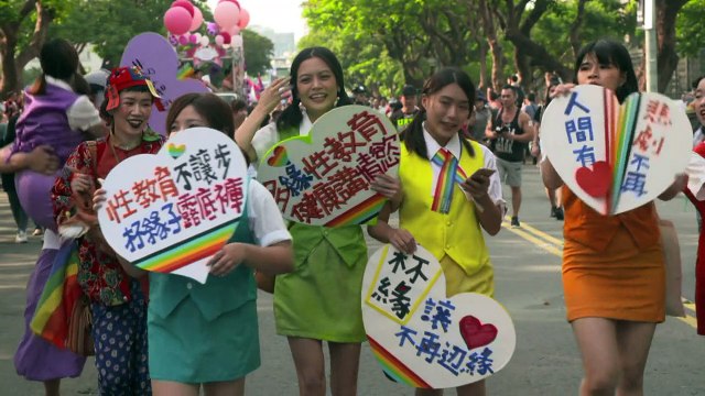Taiwan holds largest gay pride parade in Asia