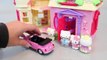 Hello Kitty Cars & Baby Doll Drive Car Picnic Play Toy Velcro Cutting Surprise Eggs