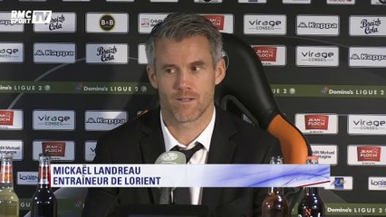 Ligue 2 - Landreau : "Les favoris sont en tête"