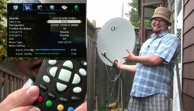 How to Setup & Scan your FTA Free to Air Satellite System