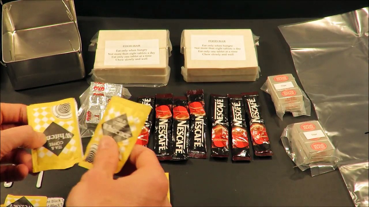 2008 British RAF Emergency Flying Ration MK 9 Survival MRE Review Royal Air Force Meal Ready to Eat