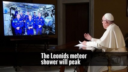 Pope Says Astronauts See Earth ‘From the Eyes of God’