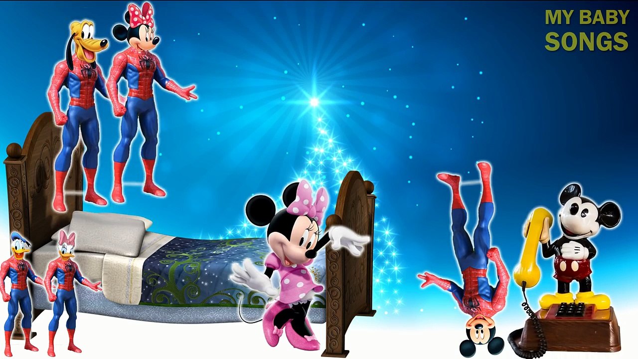 Mickey Mouse Superman Finger Family Nursery Rhy...