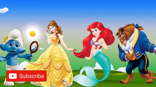 Wrong Heads Masha Dora Boss Baby Moana Mickey Mouse Finger family Nursery Rhymes and Learn Colors