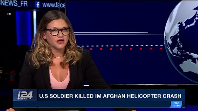 i24NEWS DESK | U.S soldier killed in Afghan helicopter crash | Saturday, October 28th 2017