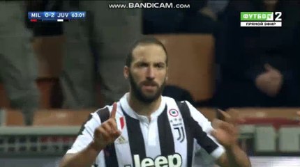 Gonzalo Higuain Goal HD - Milan 0-2 Juventus 28.10.2017 Hd