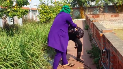 Spiderman Baby Drives Car Accidents Masha w/ Joker vs Doctor Funny Video