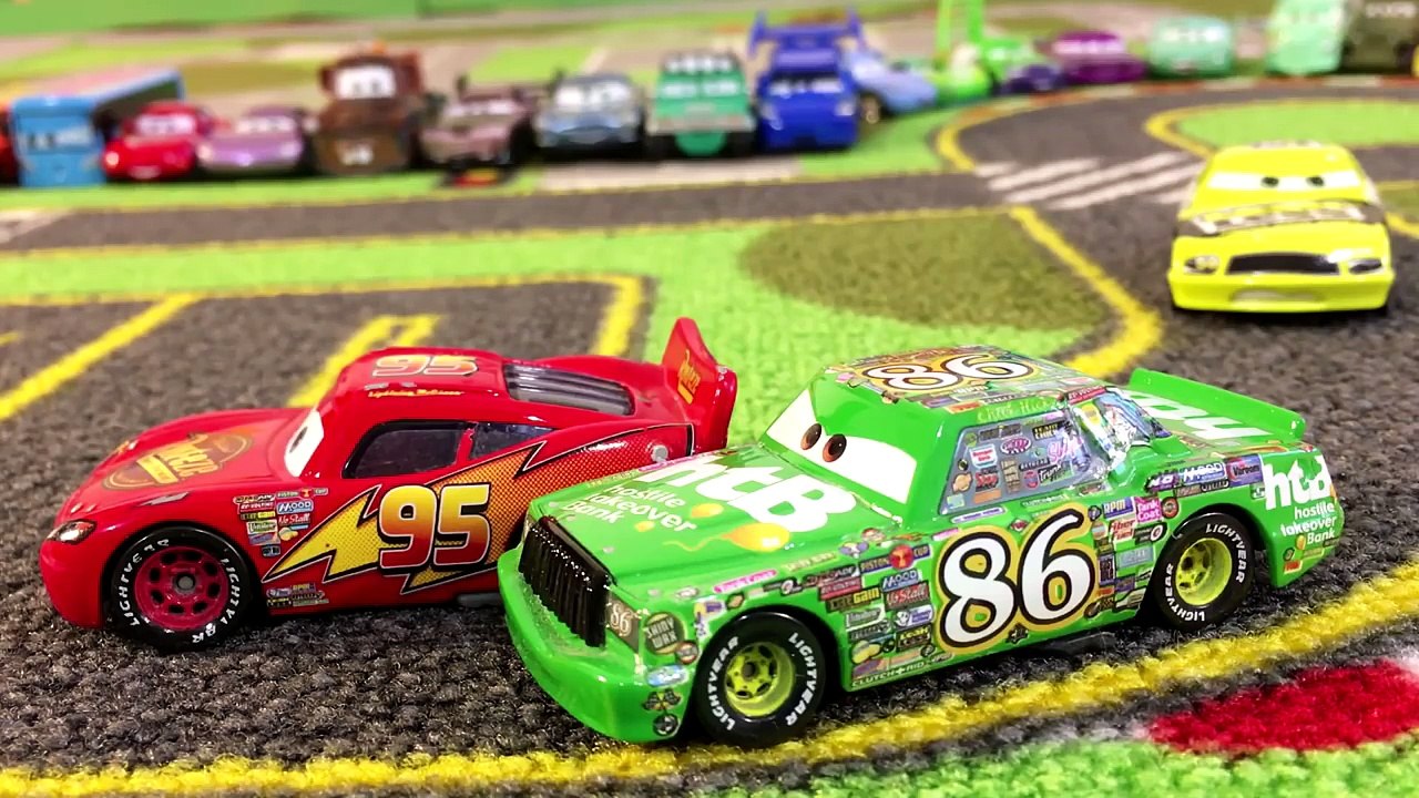 Тачки Молния Маквин Леклесс Чико Хикс Мультик про Машинки для Детей Cars McQueen
