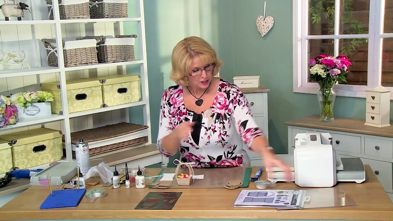 How To Make a Paper Easter Basket | Crafting My Style with Sue Wilson