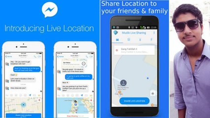 How To Share Live Location With Your Friends - By Messenger