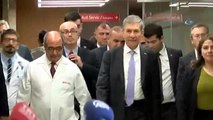 Sağlık Bakanı Ahmet Demircan, Naim Süleymanoğlu'nu Hastanede Ziyaret Etti