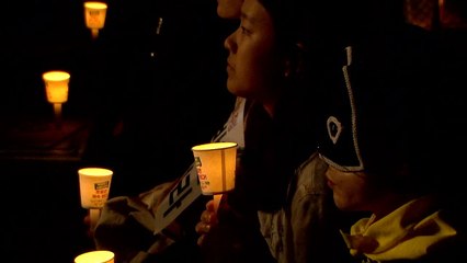 다시 타오른 1주년 촛불..."중단 없는 적폐 청산" / YTN