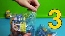 Despicable Me Minions McDonalds Happy Meal Toys Unboxing USA Full Set | Learn to Count & Names SGL