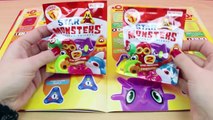 STAR MONSTERS - Álbum Guía y 2 Sobres Sorpresa en español | Juguetes de Monstruos