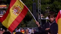 Thousands rally in Madrid for Spanish unity