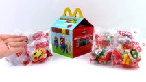 2017 Super Mario Kart McDonalds Happy Meal COMPLETE SET of 8 Unboxing Toy Review by TheToyReviewer
