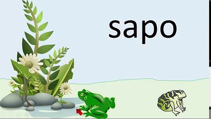 Silabas sa se si so su - palabras con m p s para niños