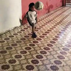 Watch this Boy and his Awesome Football Skills