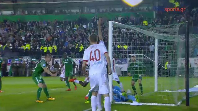 Vlahodimos AMAZING Save - Panathinaikos 1-0 Olympiakos Piraeus 28.10.2017