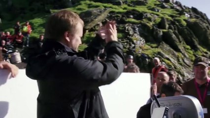Rian Johnson goes behind scenes for Star Wars: The Last Jedi