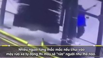 Nếu chưa biết máy rửa xe “rửa” người như thế nào thì hãy coi đoạn clip này!