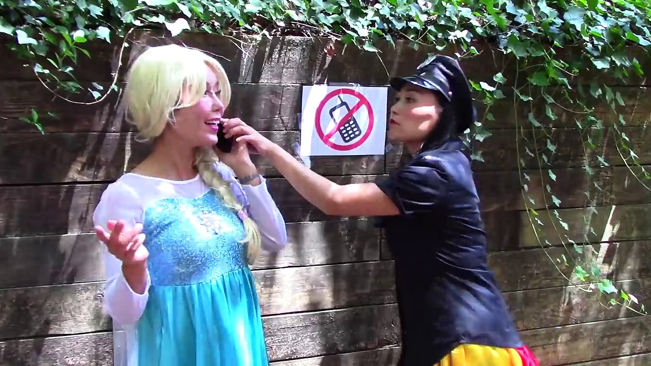 Pink Spidergirl vs Joker Popsicle thief! Spidergirl jail? w/ Spiderman, Frozen Elsa, Ariel Mermaid