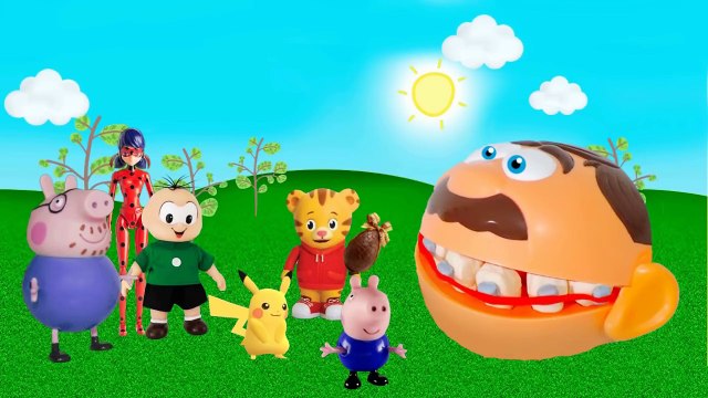 Jose bocão come todo mundo - miraculous ladybug Pepa Pig Turma da Monica - Lobisomem toykids