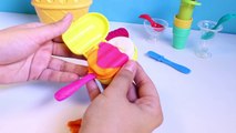 Play Doh Popsicles Ice Cream Play Doh Scoops n Treats Playdough Rainbow Popsicle Hasbro Toys Review