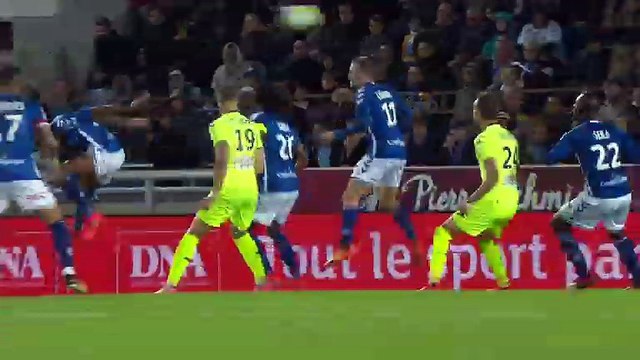 Gilles Sunu Goal HD - Strasbourg	1-2	Angers 28.10.2017