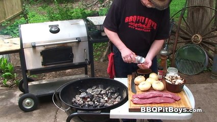 Flat Iron Steak Recipe by the BBQ Pit Boys