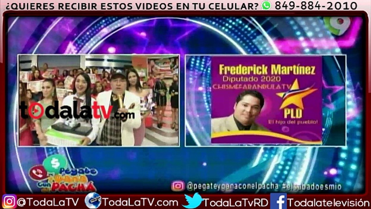 El Pachá se burla de Robertico y aclara que no se meterá en la política -Pégate y Gana Con El Pachá-Video