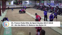 Troisième tour, tir progressif, Club Elite Masculin J3, Aix-les-Bains contre Balaruc-les-Bains, octobre 2017