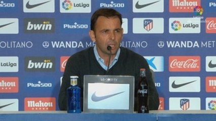 Calleja: "Me voy muy contento por la reacción del equipo"