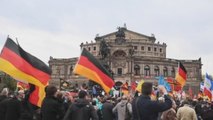 Las protestas protagonizan el tercer aniversario de la islamófoba Pegida