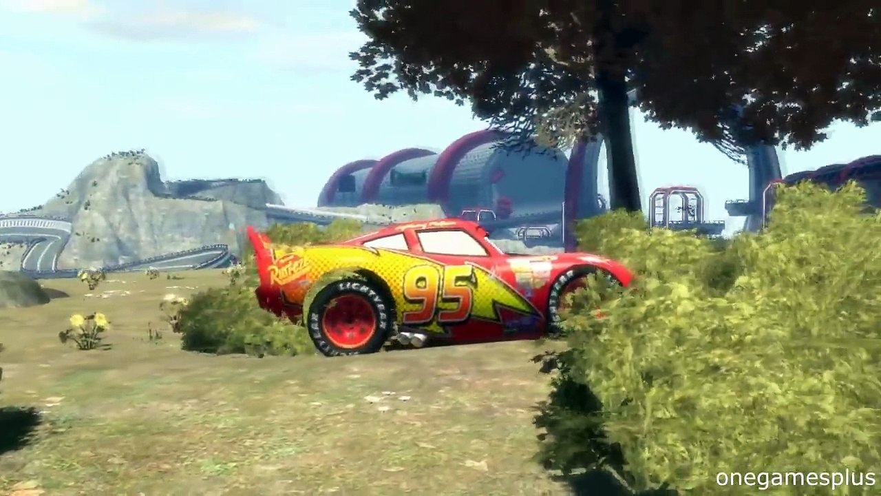 Bohan Dukes Off Road Track Lightning McQueen Disney pixar cars by onegamesplus