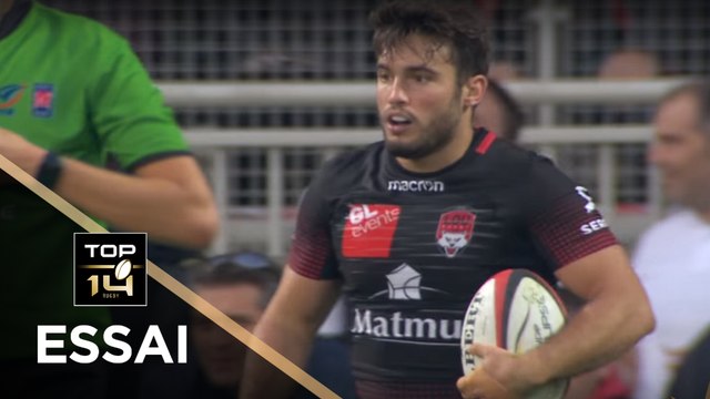 TOP 14 - Essai Alexis PALISSON (LOU) - Lyon - Oyonnax - J8 - Saison 2017/2018