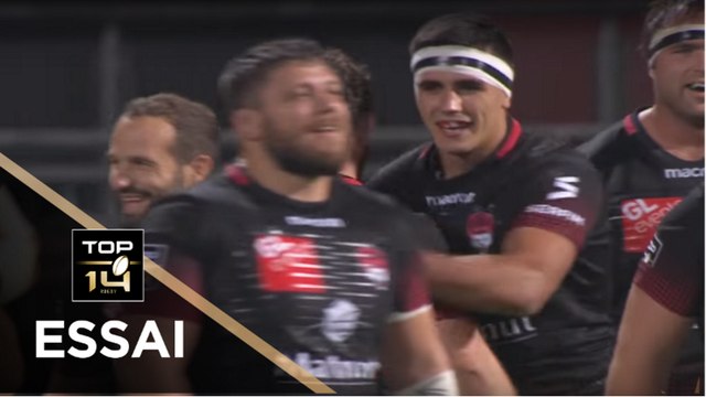 TOP 14 - Essai Dylan CRETIN (LOU) - Lyon - Oyonnax - J8 - Saison 2017/2018