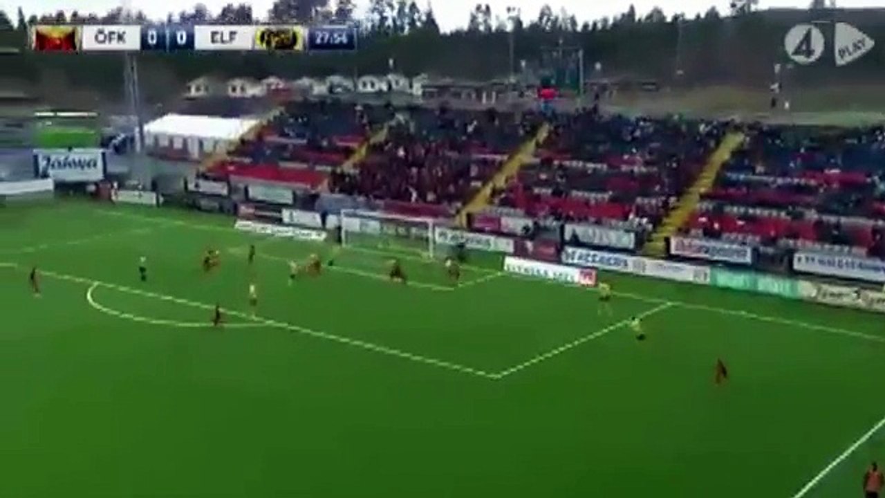 Ostersunds 1:0 Elfsborg (Swedish Allsvenskan. 28 October 2017)