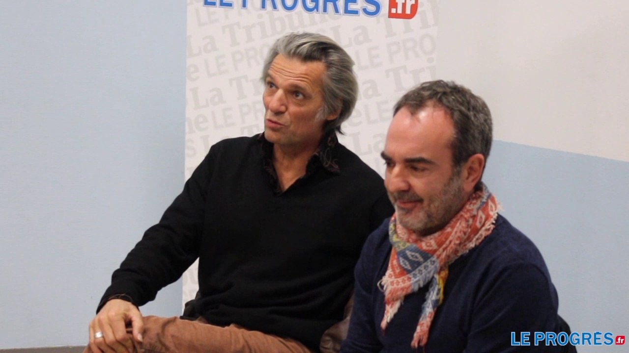 Bruno Solo, Yvan Le Bolloc’h et Mélanie Page rencontrent les lecteurs du Progrès
