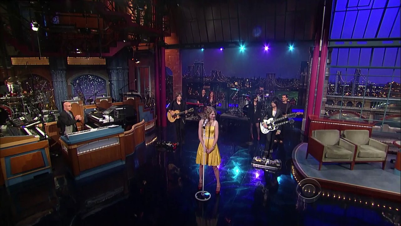 David Letterman Show (2010) - Speak Now
